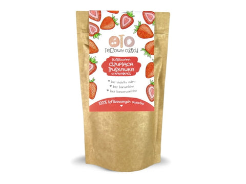 Here is a freeze-dried strawberry 20g OTOLANDIA pieces