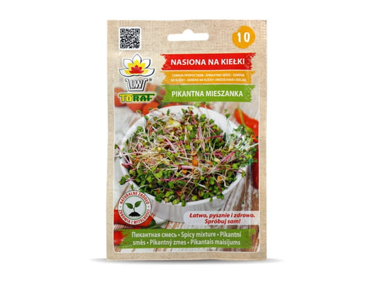 Würzige Sprossenmischung von TORAF in 20g, frische und aromatische Samen für gesunde Sprossenzubereitung