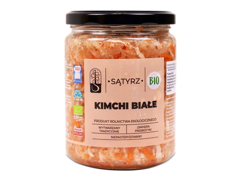 Kimchi blanc BIO 450g SĄTYRZ