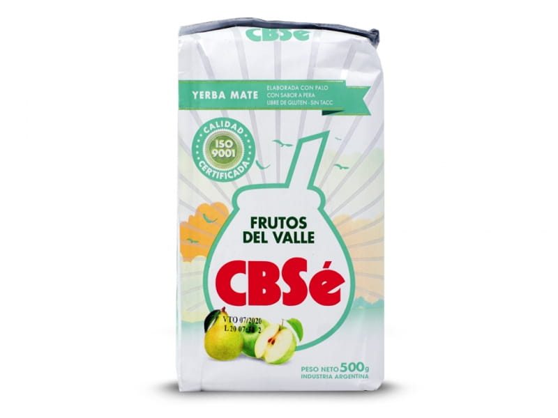 Yerba Mate frutos del valle fruit of the valley 500 g CBSE