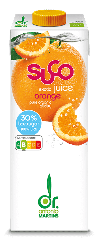 Bio exotisches Getränk aus Orange, Kokos und Mandarine, 30 % weniger Zucker, 1000 ml Flasche, COCO Dr. Martins