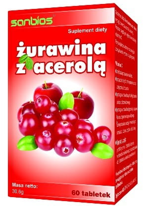 Preiselbeere mit Acerola 60 Tabletten SANBIOS - Biogo.de Hover Image