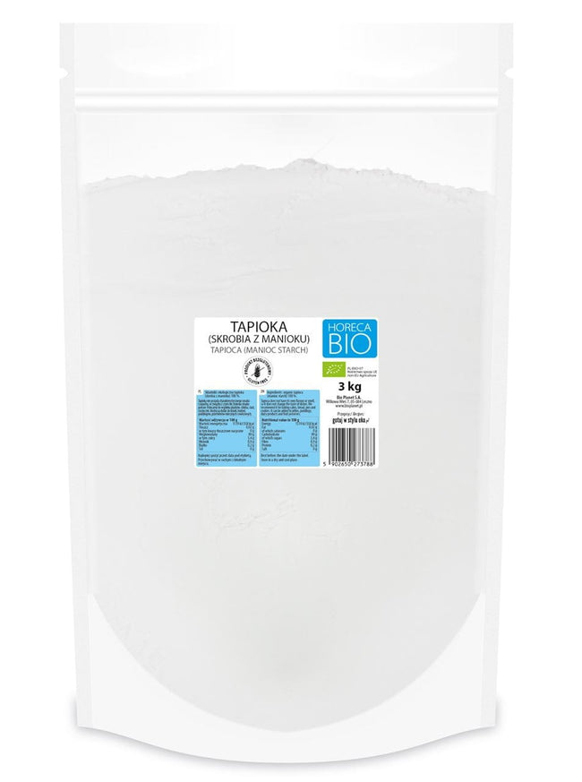 Tapioka (Maniokstärke) glutenfrei BIO 3 kg - HORECA - Biogo.de Hover Image
