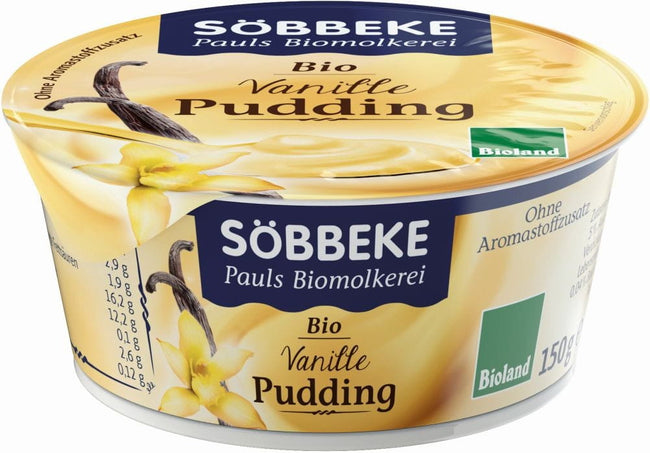Vanillepudding BIO 150 g - SOBBEKE Hover Image