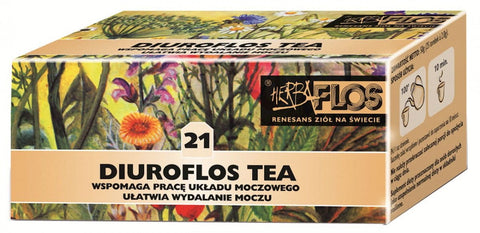 Té para vías urinarias 20 x 2g - 21 Diuroflos Tea Fix - HERBA - FLOS