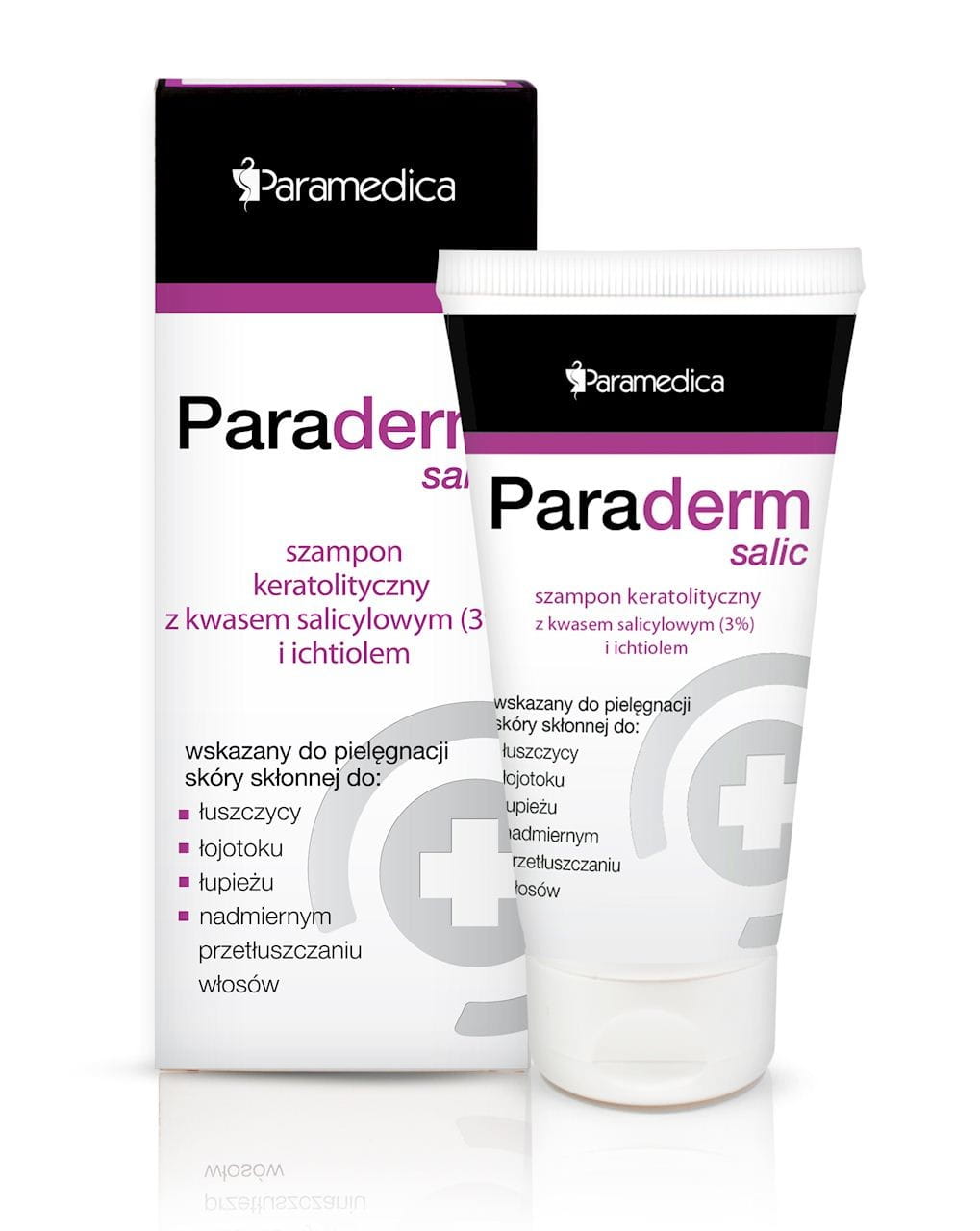 Paraderm shampooing kératolytique salique à l'acide salicylique (3%) et à l'ichtyol 150g PARAMEDICA