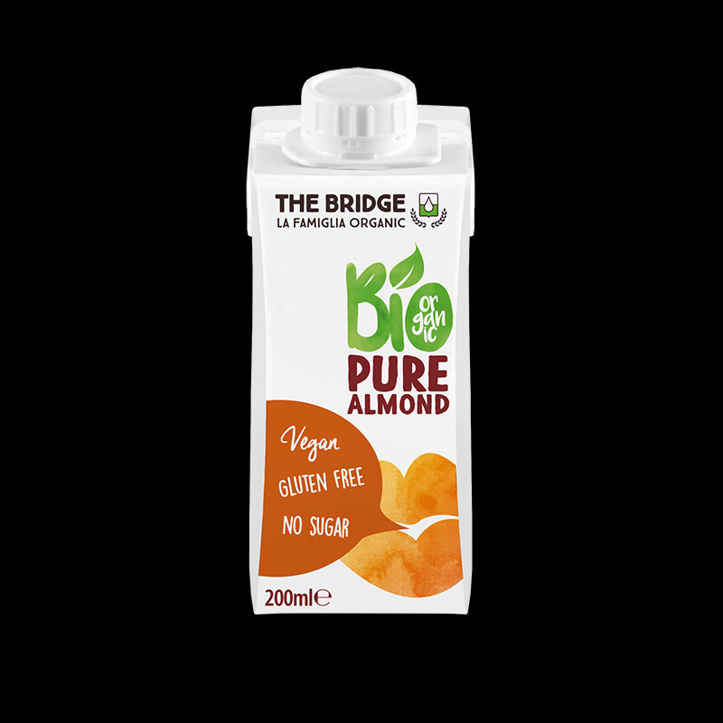 Almond drink 6% gluten free ukru 200ml EKO THE BRIDGE