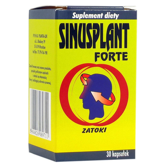 Sinusplant Kapseln FORTE 30 Kapseln PLANTA - MEDIZIN - Biogo.de Hover Image
