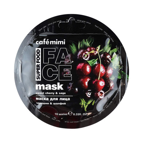 Masque Visage Cerise & Sauge 10 ml CAFEMIMI