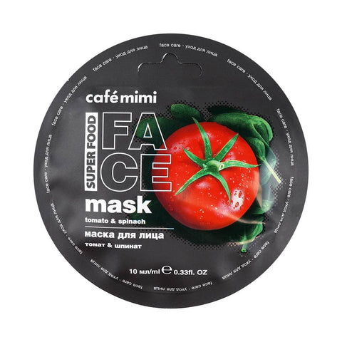 Face Mask Tomato &amp; Spinach 10 ml CAFEMIMI