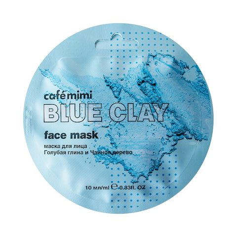 Face mask blue clay and tea tree 10 ml CAFEMIMI