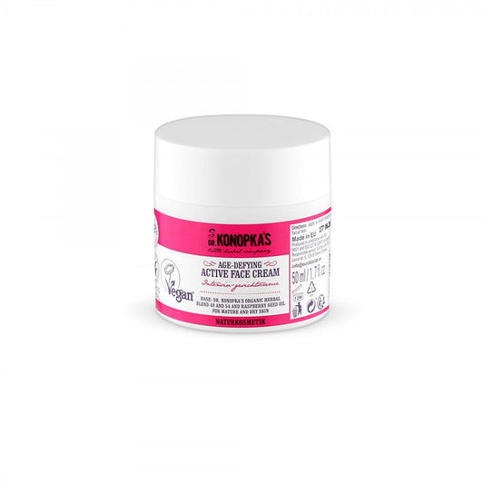 Hautpflege mit EUROBIO LAB Anti-Falten-Aktiv-Gesichtscreme, 50 ml, cremige Textur gegen Falten und für glatte Haut.
