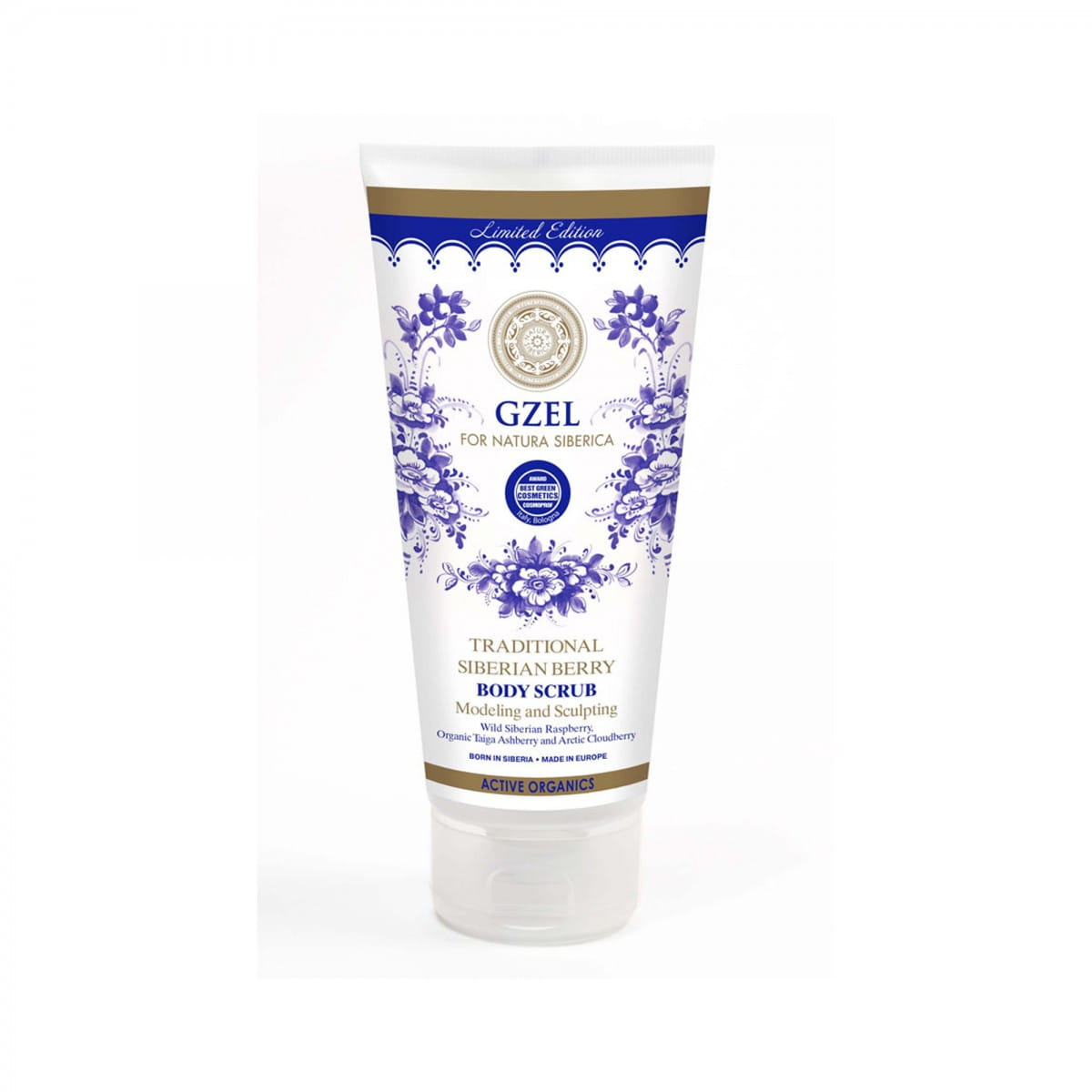 Reinigendes Körperpeeling mit Schneeballbeeren 200 ml - Biogo.de