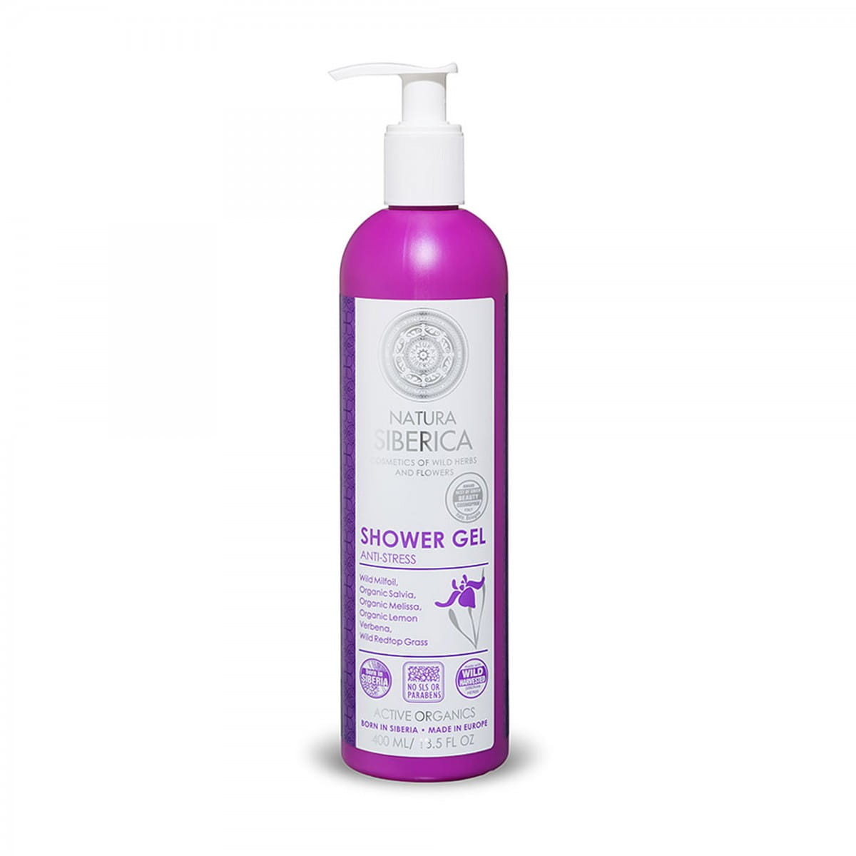 Gel de ducha antiestrés para fortalecer la piel 400 ml