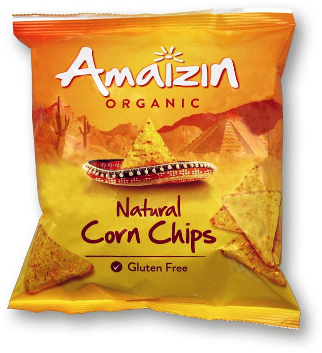 Glutenfreie gesalzene Maischips BIO 75 g - AMAIZIN Hover Image