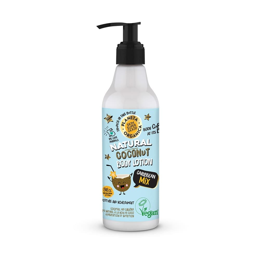 Nourishing body lotion with organic coconut 250 ml