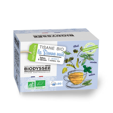 Tisane du coucher 20x1.5g EKO BIODYSSEE