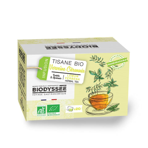 Herbal tea with lemon verbena 20x1.5g EKO BIODYSSEE