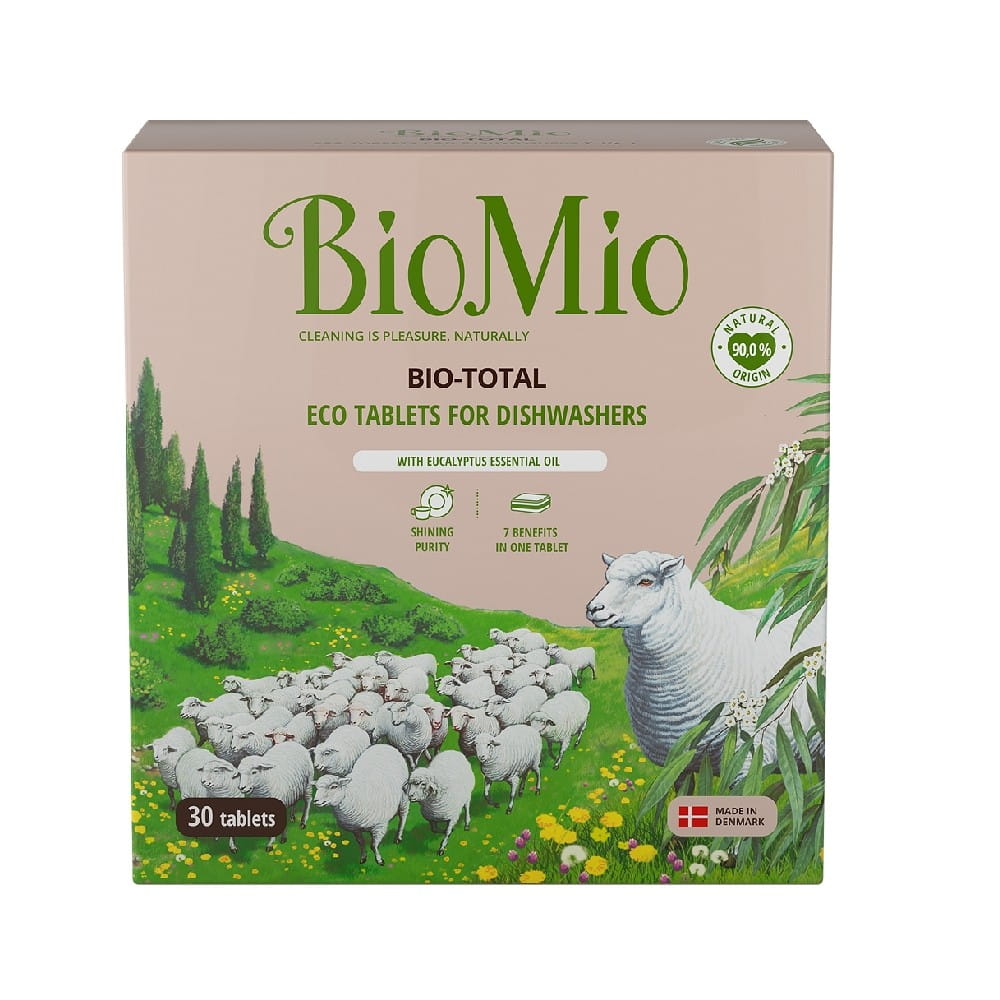 Bio - total dishwasher tabs 30 pieces