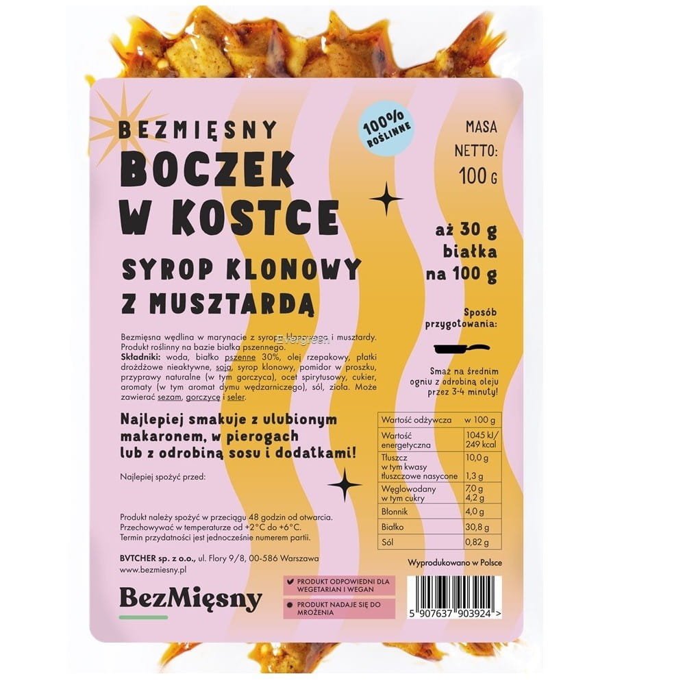 Vegane Speckwürfel mit Ahornsirup FLEISCHLOSES FLEISCH - Biogo.de