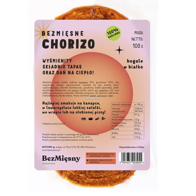 Vegane Chorizo 100 g FLEISCHLOSES FLEISCH - Biogo.de Hover Image