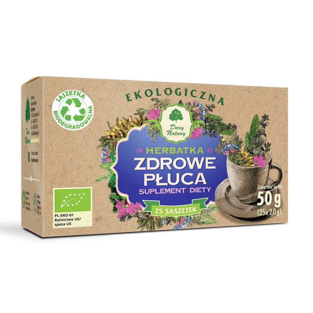 Té pulmón sano fix ORGÁNICO 25 x 2g REGALOS DE LA NATURALEZA