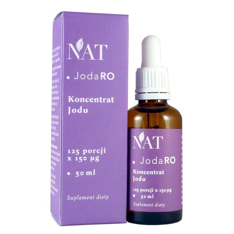 Jodaro iodine concentrate 150 mcg 50 ml (125 servings) NAT