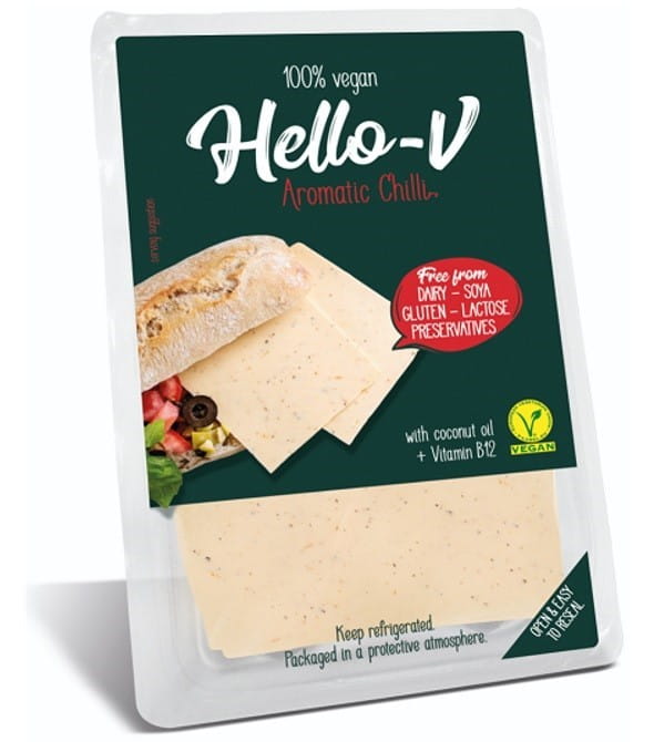 Vegetable alternative to chilli cheese - slices 140 g HI - V