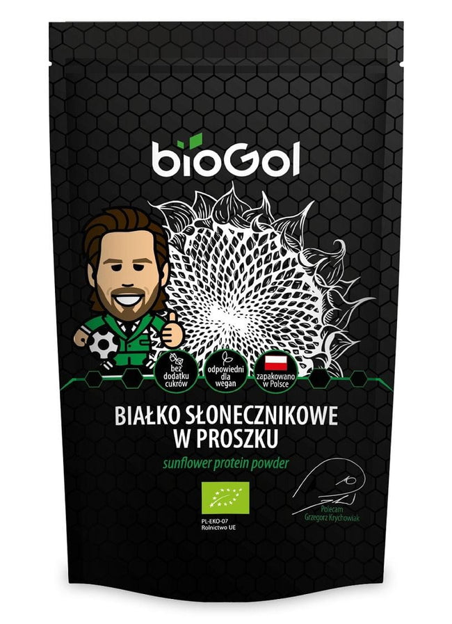 Sonnenblumenproteinpulver BIO 150 g - BIOGOL - Biogo.de Hover Image