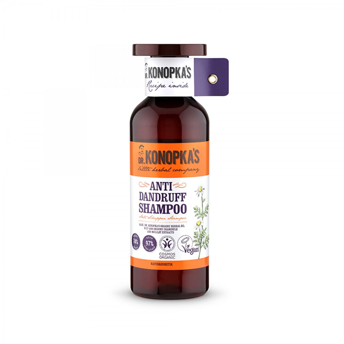 Champú anticaspa para el cabello 500 ml