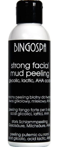 Starkes Schlammpeeling für das Gesicht 100 g BingoSpa - Biogo.de