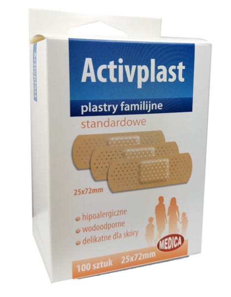 Rodinné štandardné omietky 100 kusov - ACTIVPLAST