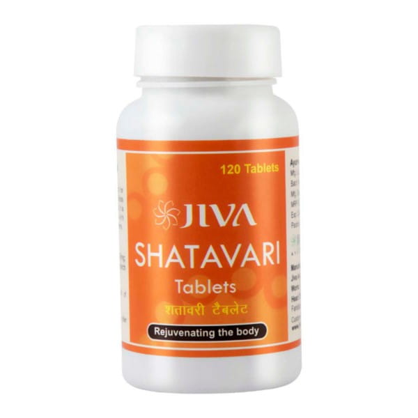 Tab Shatavari 120. El sistema endocrino de JIVA AYURVEDA