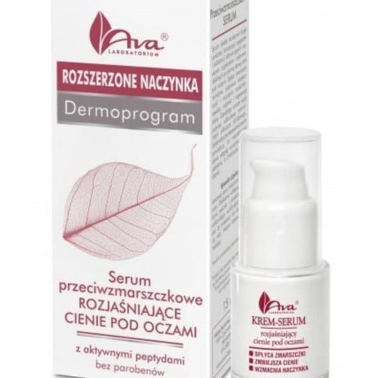 Dermalin Serum von AVA LABORATORIUM bei erweiterten Gefäßen, 15 ml Flasche, hilft bei sichtbaren Venen und Rötungen.