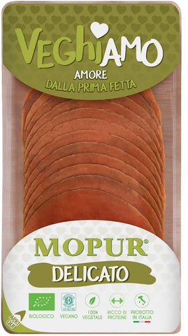 Veganes Produkt A'LA Feinwurst Mopur BIO 90 g - VEGHIAMO