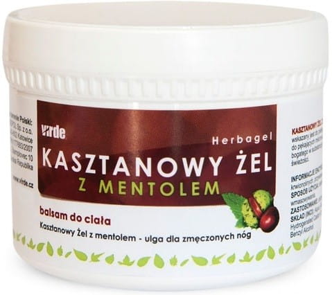 Gel de châtaigne au menthol 250ml VIRDE