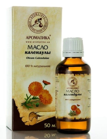 Huile de calendula 50ml COSMÉTIQUES UKRAINIENS