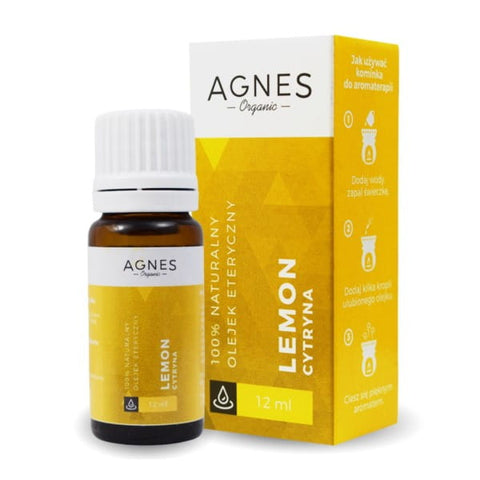 Lemon Essential Oil 12ml - AGNES ORGANIC