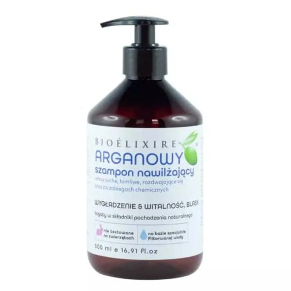 Argan moisturizing shampoo 500 ml bioELIXIRE