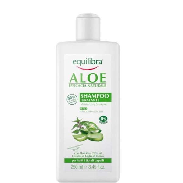 Shampooing hydratant à l'aloès 250ml EQUILIBRA