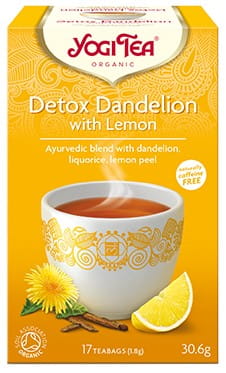 Detox Tee Löwenzahn Zitrone BIO 17x18g YOGI TEA - Biogo.de