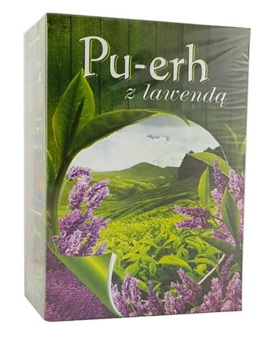 Thé Pu-erh à la lavande 40x22g ASZ