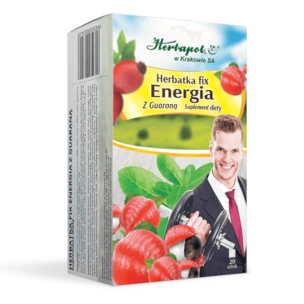 Fix energy tea with guarana 20 bags HERBAPOL