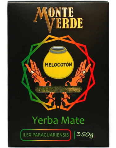 Yerba Mate Monte Verde Melocoton 350 g