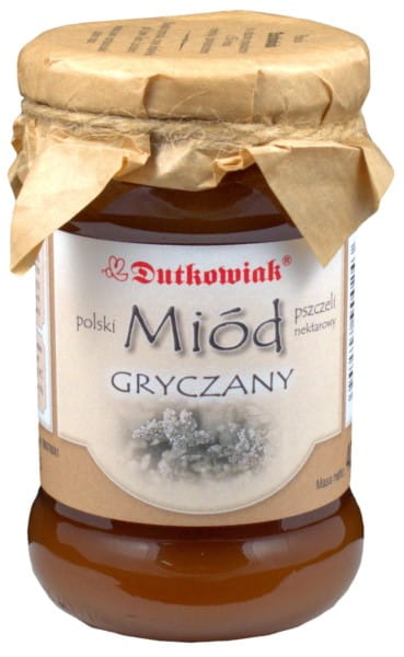 Miel de trigo sarraceno 400 g fortalece la inmunidad de DUTKOWIAK