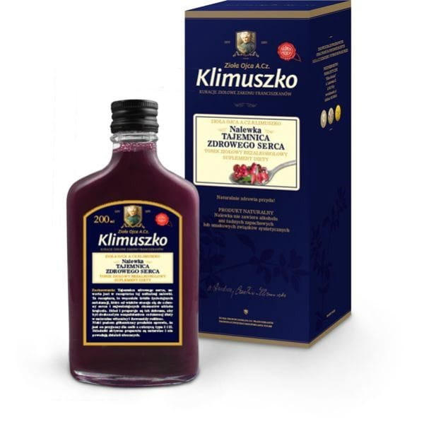 Tincture to support the work of the heart 200ml KLIMUSZKO