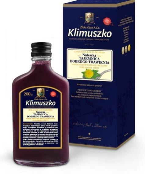 Tincture to aid digestion 200ml KLIMUSZKO