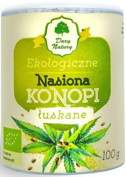 Lúpané konopné semienka ECO 100g DARČEKY PRÍRODY