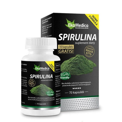 Spirulina 60 capsules EKAMEDICA