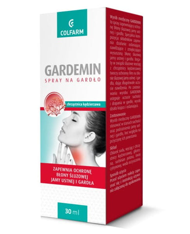 Gardemin throat spray 30 ml COLFARM